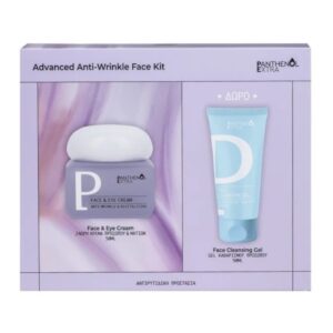 Medisei Panthenol Extra Advanced Anti-Wrinkle Face Kit Panthenol Extra Face & Eye Cream 24ωρη Αντιρυτιδική Κρέμα Προσώπου - ματιών 50ml + Panthenol Extra Face Cleansing Gel Αφρώδες gel