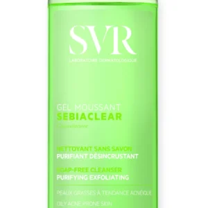 SVR Sebiaclear Moussant Gel Καθαρισμού Προσώπου για το Λιπαρό Δέρμα με Τάση Ακμής 400ml