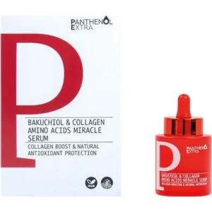 Panthenol Extra Bakuchiol & Collagen Amino Acids Miracle Serum Ορος Αντιγήρανσης & Ενυδάτωσης με Κολλαγόνο, Αμινοξέα & Μπακουχιόλη, 30ml