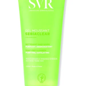 SVR Sebiaclear Gel Moussant Gel Καθαρισμού Προσώπου για το Λιπαρό Δέρμα με Τάση Ακμής 200ml