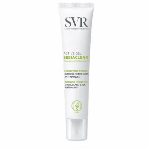 SVR Sebiaclear Active Gel Ζελέ Προσώπου για Σπυράκια, Μαύρα Στίγματα & Σημάδια 40ml