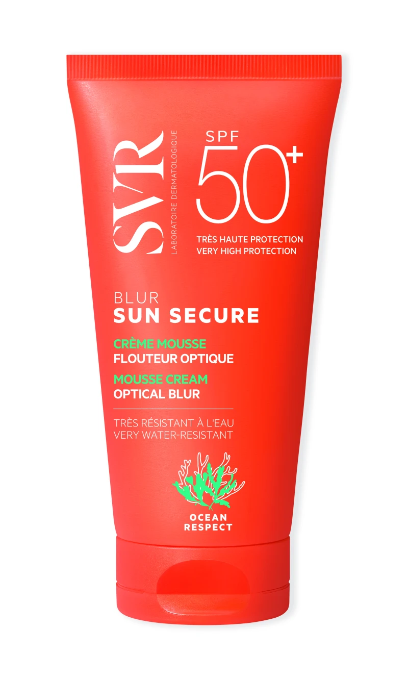 SVR Sun Secure Blur SPF50+ Αντηλιακή Κρέμα Προσώπου με Ματ Αποτέλεσμα 50ml