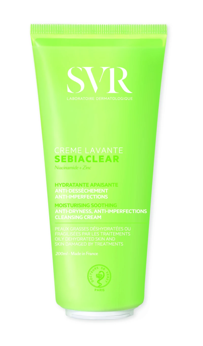 SVR Sebiaclear Crème Lavante Καθαριστικό Προσώπου για Ατέλειες & Λιπαρό Δέρμα 200ml