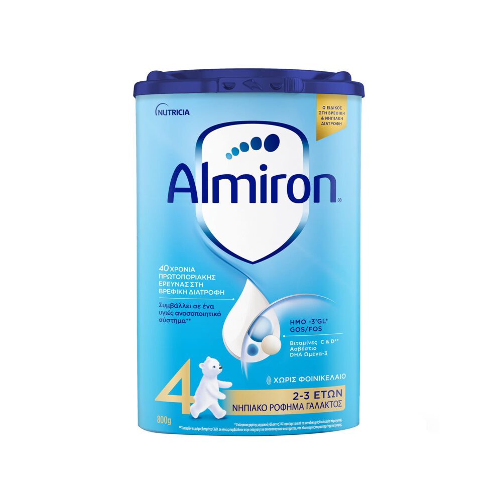 Nutricia Almiron 4 Νηπιακό Ρόφημα Γάλακτος 2-3 ετών, 800g