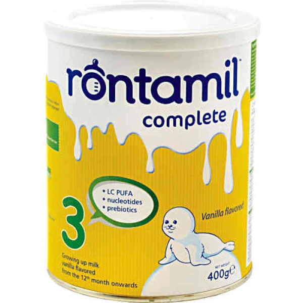 Rontamil 3 Complete 12-36m Γάλα σε Σκόνη 3ης Βρεφικής Ηλικίας, 400g