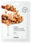 Yadah Daily Green Mask Natto Collagen Μάσκα Προσώπου για Σύσφιξη, 1τεμ