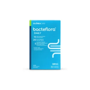 Olonea Bacteflora Daily Για Την Καθημερινή Ομαλή Λειτουργία Του Γαστρεντερικού Συστήματος Με Προβιοτικά Πρεβιοτικά & Μεταβιοτικά 30 κάψουλες
