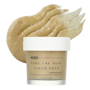 Thank You Farmer Rice Pure The Real Scrub Pack & Μάσκα Προσώπου, 100ml