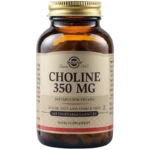 SOLGAR CHOLINE 350MG 100VCAP