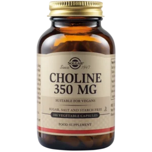 SOLGAR CHOLINE 350MG 100VCAP