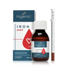 Ingenic Iron Max, Πόσιμο Διάλυμα Σιδήρου, 100ml