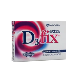 Unipharma D3 Fix Extra (Vitamin D3) 2000IU 60tabs