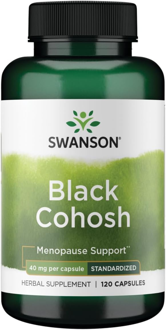 Swanson Black Cohosh (Τυποποιημένο) 20 χιλιοστογραμμάρια 120 κάψουλες
