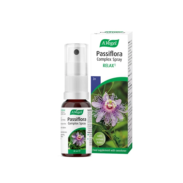 A.Vogel Passiflora Complex Spray 20ml (Spray από συνδυασμό φρέσκων βοτάνων με βάση την πασιφλόρα)