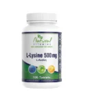Natural Vitamins L-Lysine - 500mg 100 Ταμπλέτες