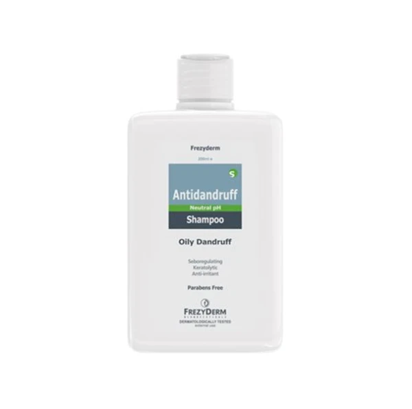Frezyderm Antidandruff Shampoo, Σαμπουάν Κατά της Λιπαρής Πιτυρίδας 200ml