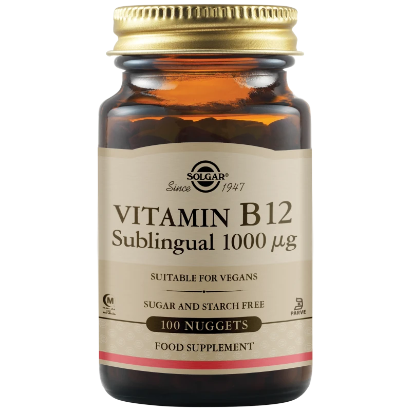 Solgar Vit. B-12 1000mg nuggets 100s