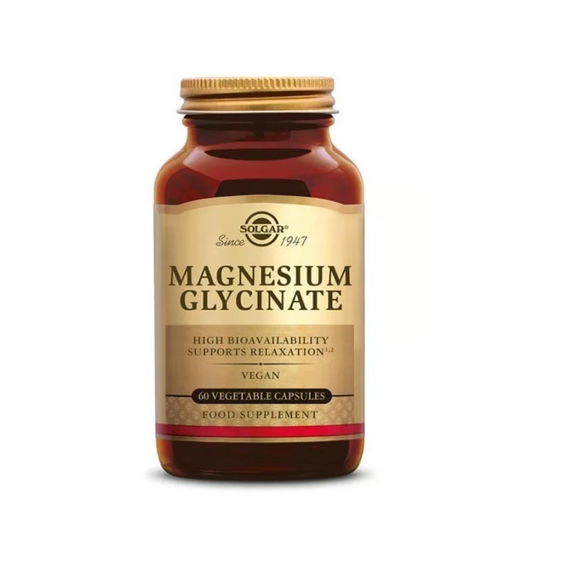 Solgar Magnesium Glycinate, 60 Veg.caps