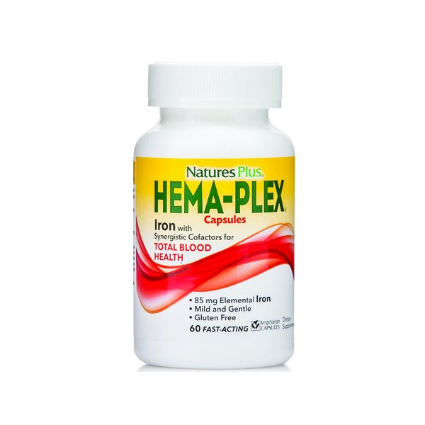 Nature's Plus Hema-Plex X 60 Caps