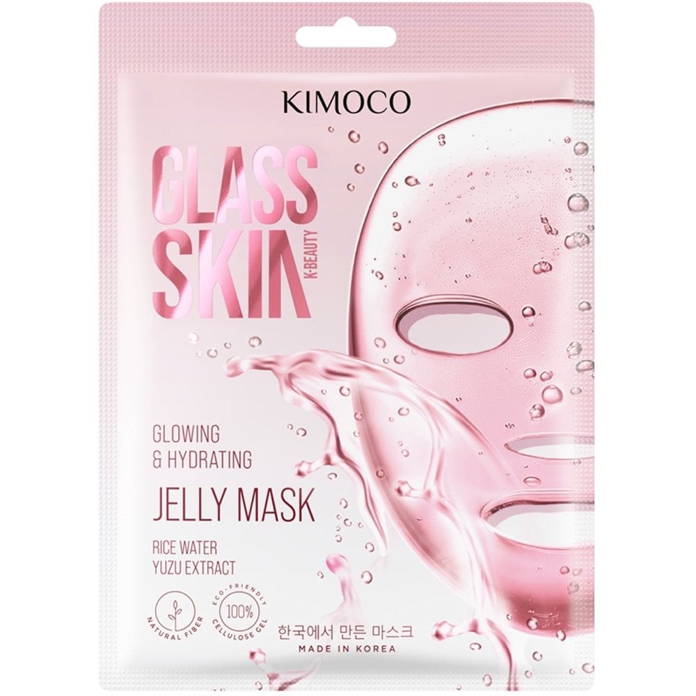 Kimoco Glass Skin Brightening & Moisturizing Sheet-Jelly Face Mask 23ml