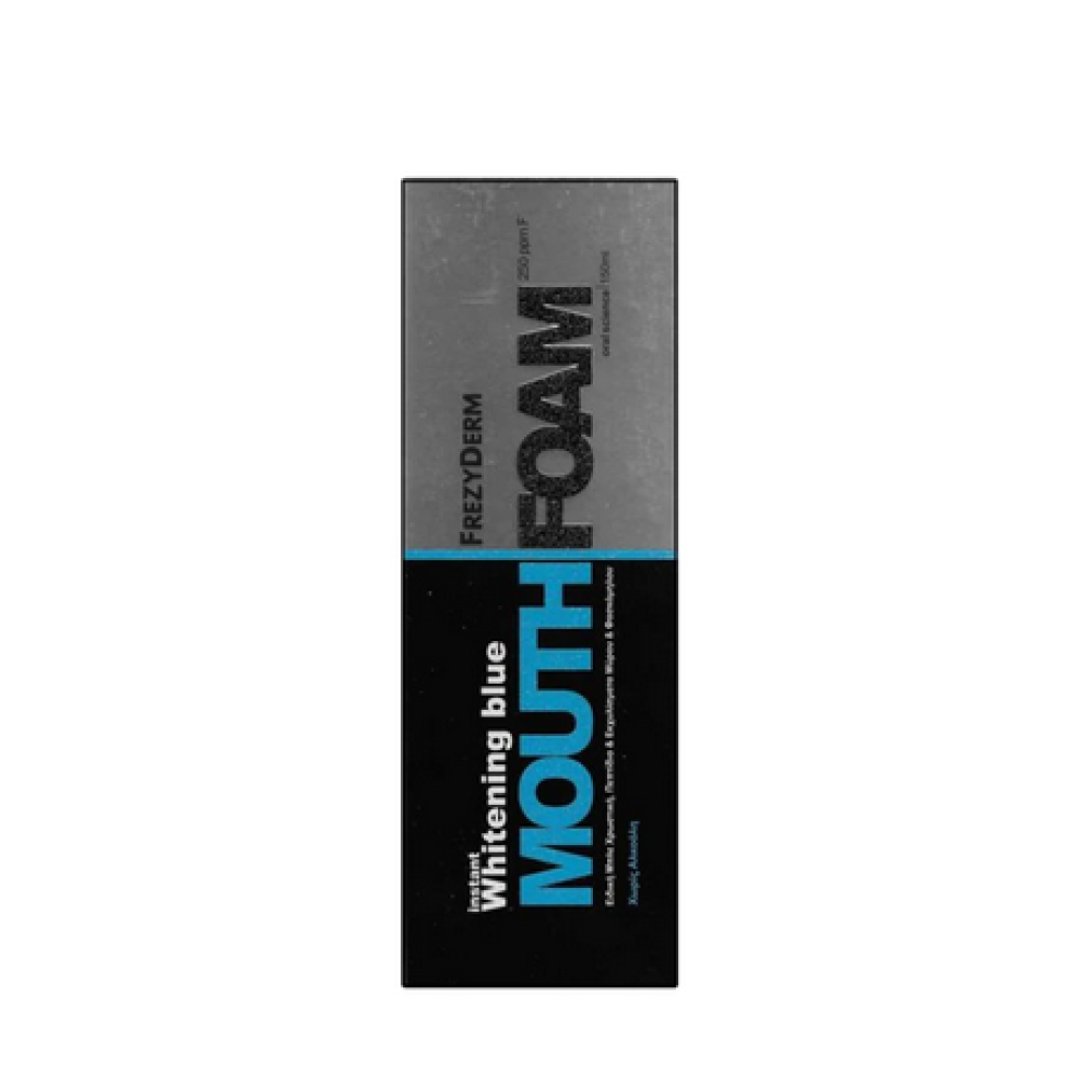 Frezyderm | Whitening Blue MouthFoam Στοματικός Αφρός Άμεσης Λεύκανσης | 150ml
