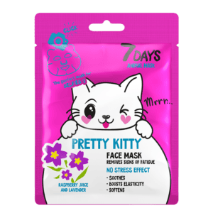 7DAYS ANIMAL Pretty Kitty Sheet Mask 28g