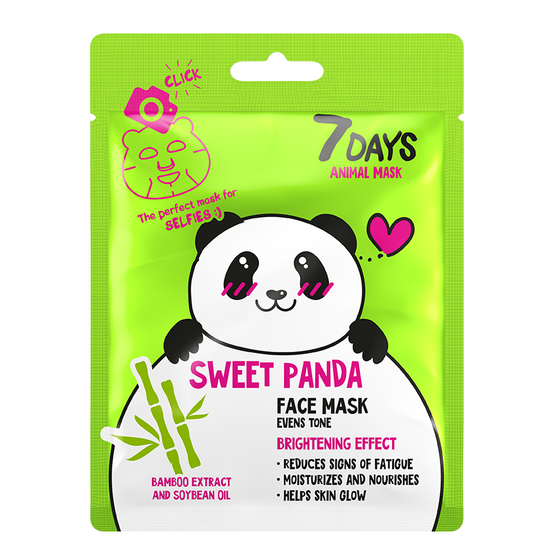 7DAYS ANIMAL Sweet Panda Sheet Mask 28g