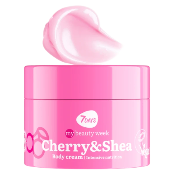 7DAYS Cherry & Shea Body Cream, 250ml