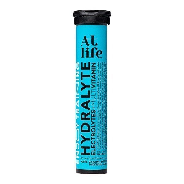 At Life Hydralyte Electrolytes & Multivitamin - Ηλεκτρολύτες, 10 Βιταμίνες και Μέταλλα, 20 Αναβράζοντα Δισκία