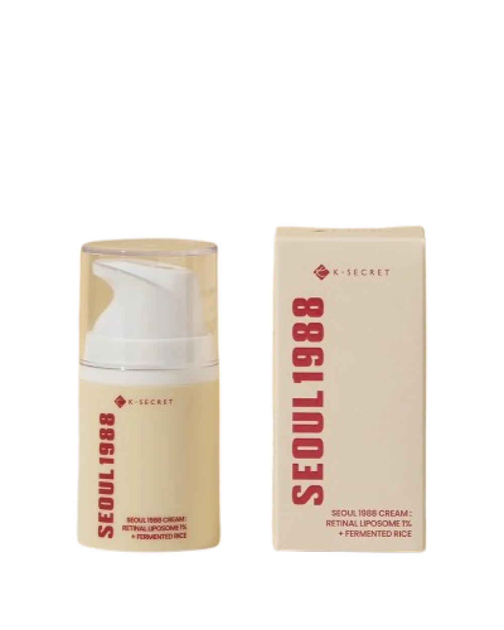 KSECRET - SEOUL 1988 Retinal Liposome 1% & Fermented Rice Cream 50ml