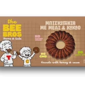 The Bee Bros Μπισκότα με Μέλι Και Κακάο 115g